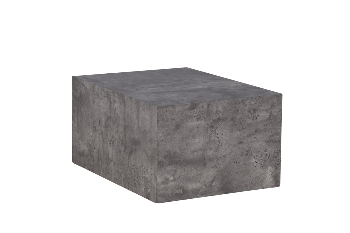 York Coffee Tisch Low in Dunkelgrau präsentiert im Onlineshop von KAQTU Design AG. Beistelltisch ist von Venture Home