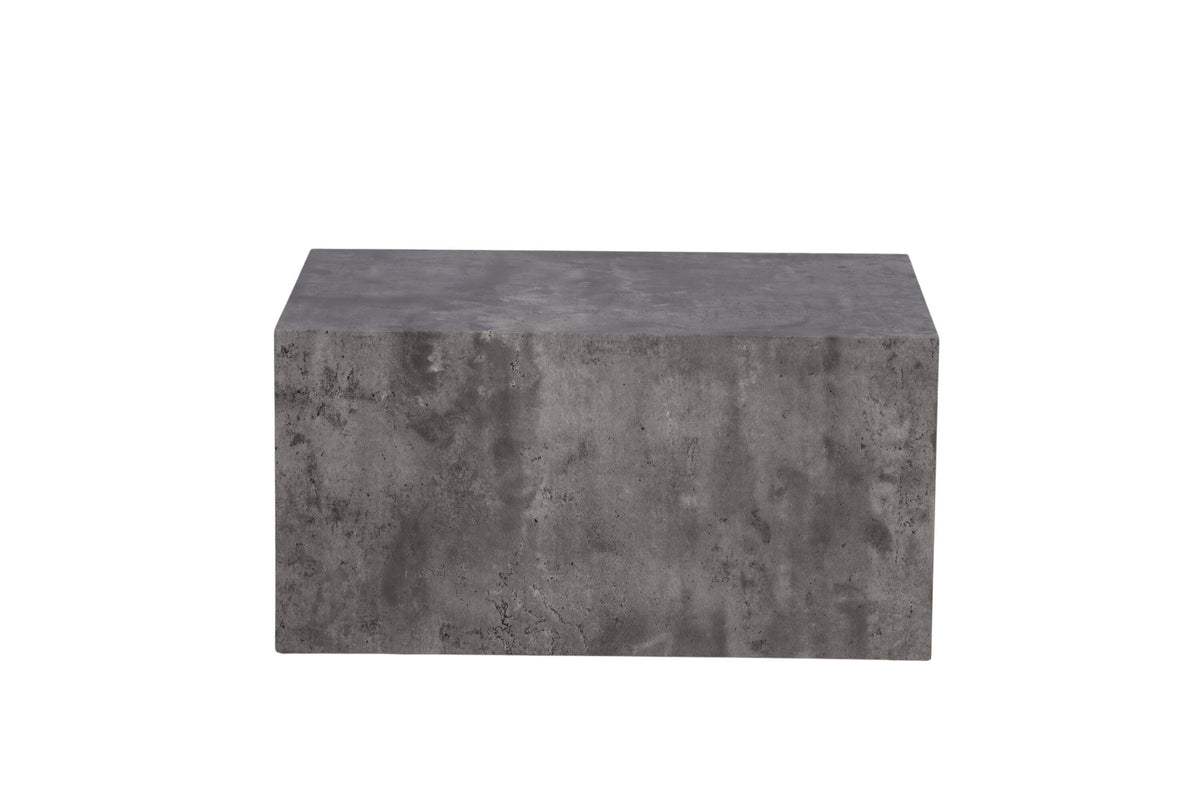 York Coffee Tisch Low in Dunkelgrau präsentiert im Onlineshop von KAQTU Design AG. Beistelltisch ist von Venture Home