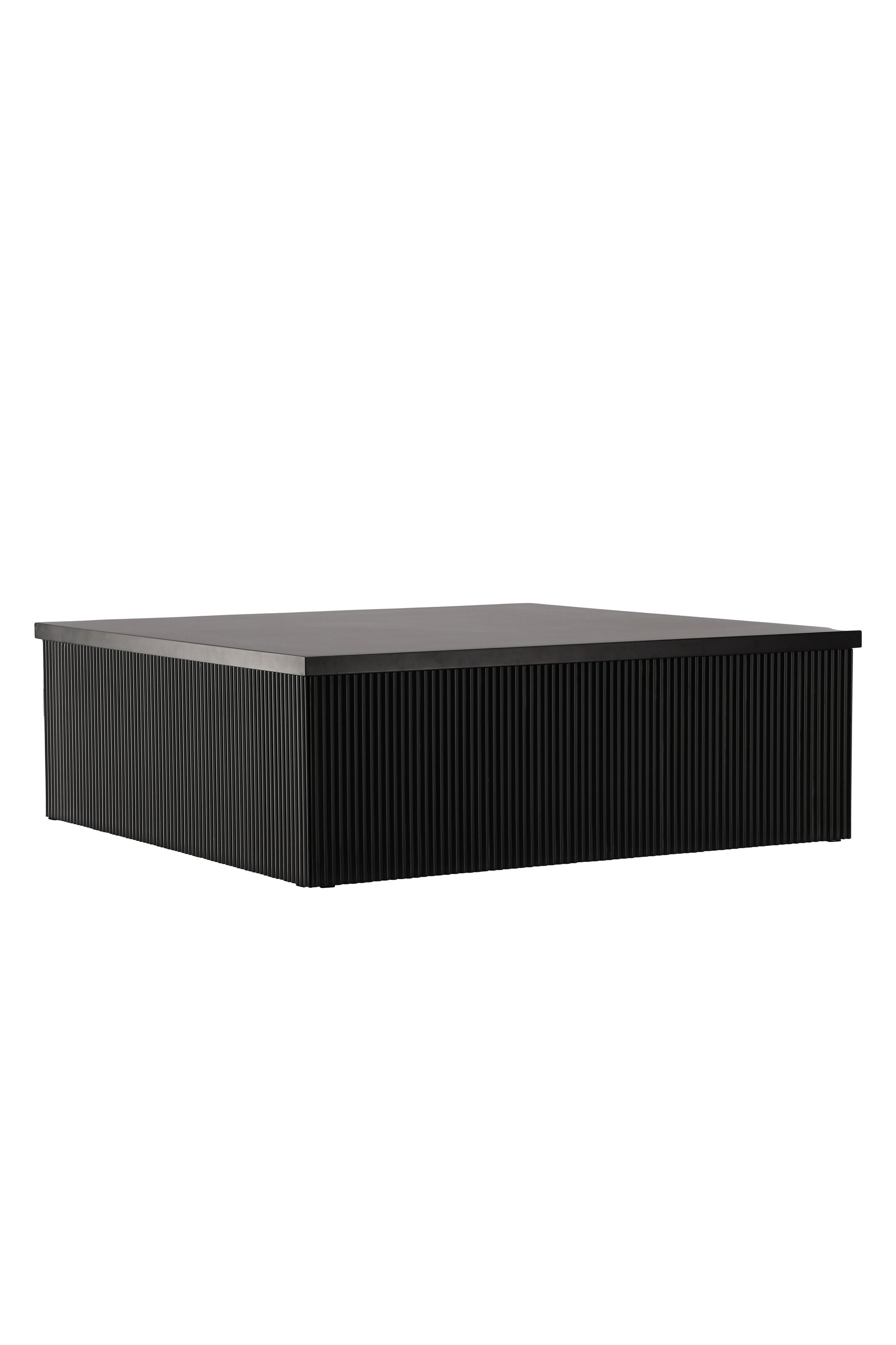 Lenox Sofatisch in Schwarz präsentiert im Onlineshop von KAQTU Design AG. Beistelltisch ist von Venture Home