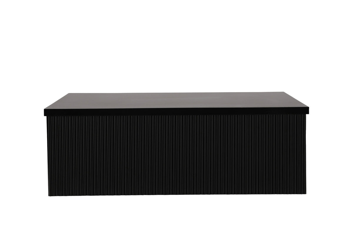 Lenox Sofatisch in Schwarz präsentiert im Onlineshop von KAQTU Design AG. Beistelltisch ist von Venture Home
