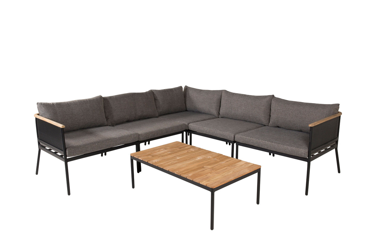 Nettan Ecksofa Outdoorset 106cm in Grau präsentiert im Onlineshop von KAQTU Design AG. Loungeset ist von Venture Home