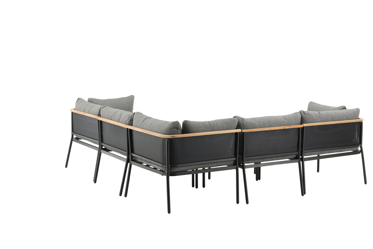 Nettan Ecksofa Outdoorset 106cm in Grau präsentiert im Onlineshop von KAQTU Design AG. Loungeset ist von Venture Home