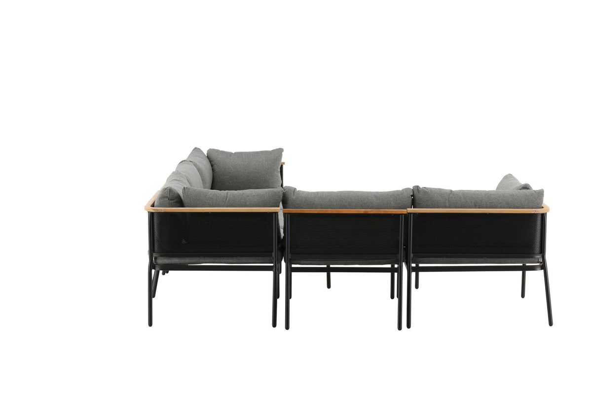 Nettan Ecksofa Outdoorset 106cm in Grau präsentiert im Onlineshop von KAQTU Design AG. Loungeset ist von Venture Home