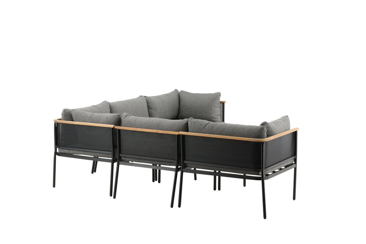 Nettan Ecksofa Outdoorset 106cm in Grau präsentiert im Onlineshop von KAQTU Design AG. Loungeset ist von Venture Home