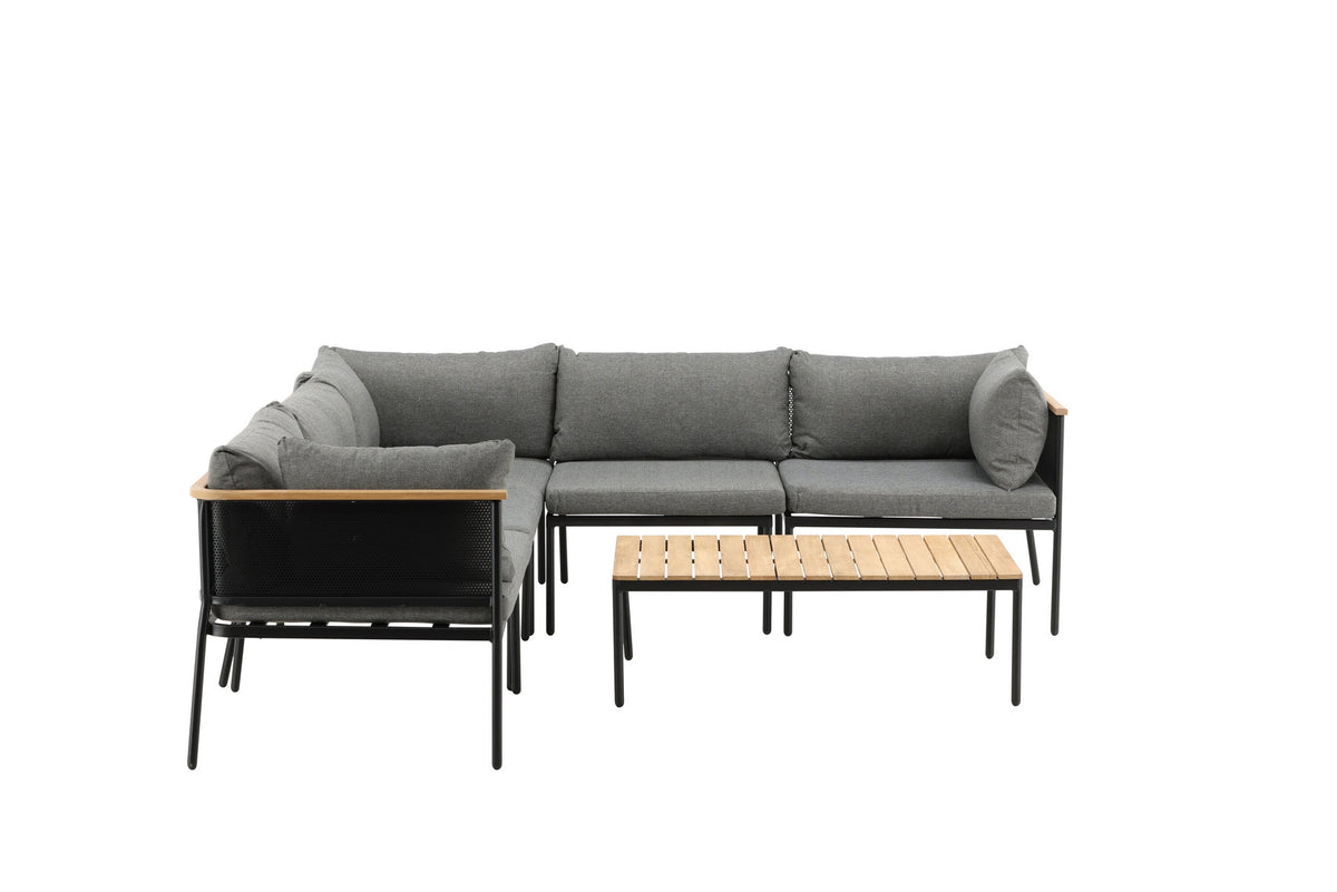 Nettan Ecksofa Outdoorset 106cm in Grau präsentiert im Onlineshop von KAQTU Design AG. Loungeset ist von Venture Home