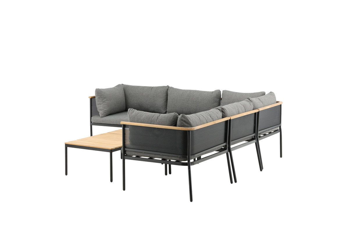 Nettan Ecksofa Outdoorset 106cm in Grau präsentiert im Onlineshop von KAQTU Design AG. Loungeset ist von Venture Home