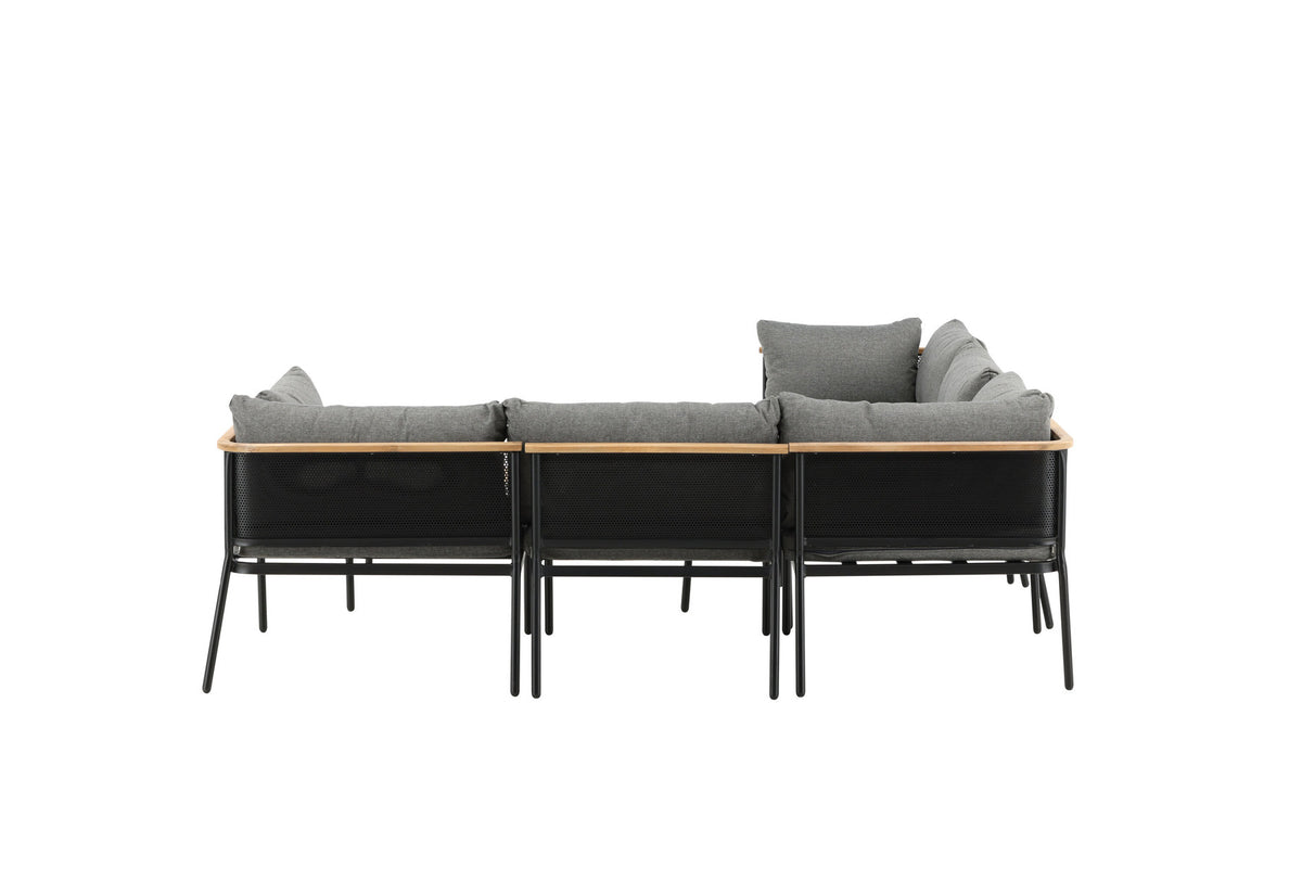 Nettan Ecksofa Outdoorset 106cm in Grau präsentiert im Onlineshop von KAQTU Design AG. Loungeset ist von Venture Home