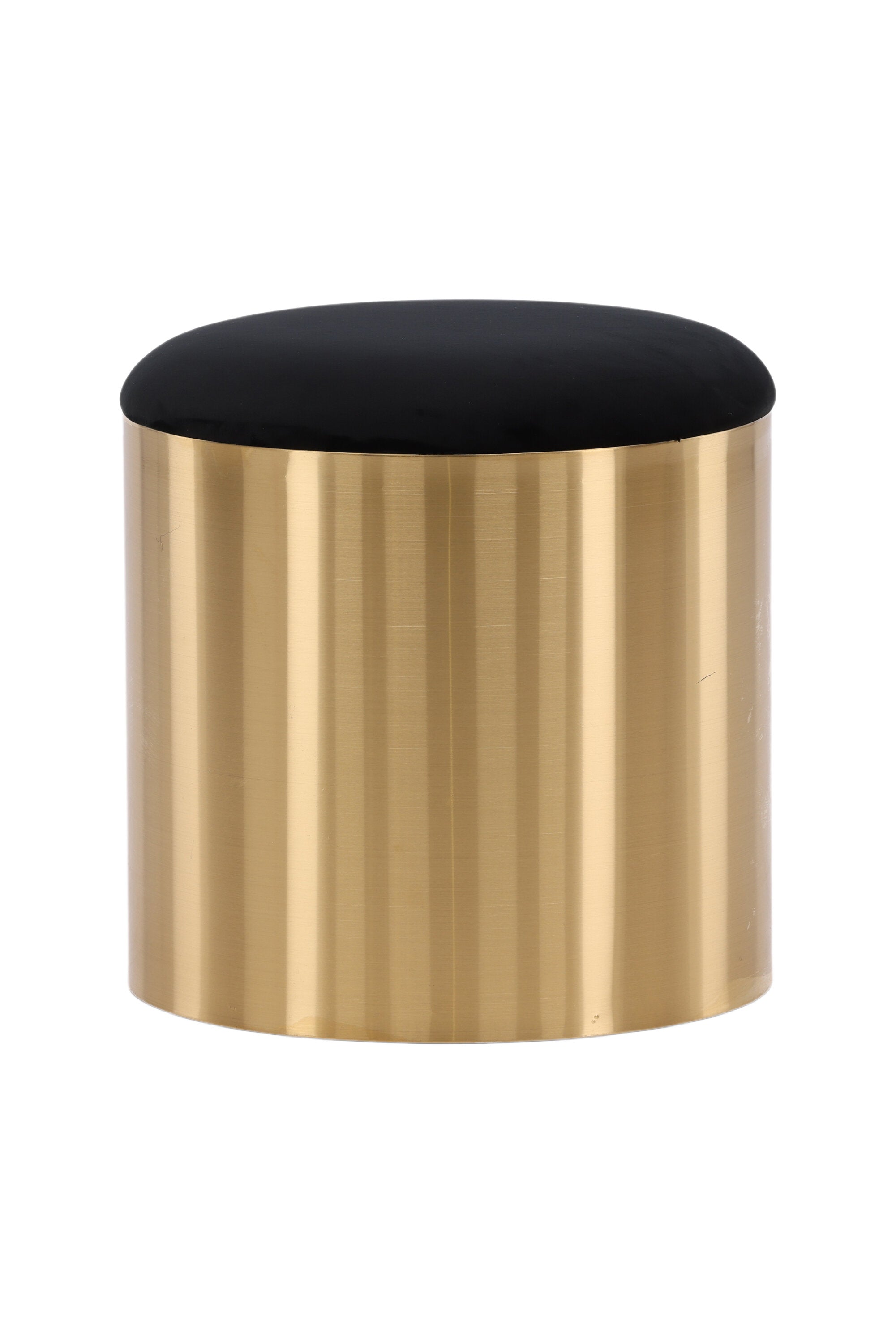 Puff Hocker in Gold präsentiert im Onlineshop von KAQTU Design AG. Pouf ist von Furniture Fashion