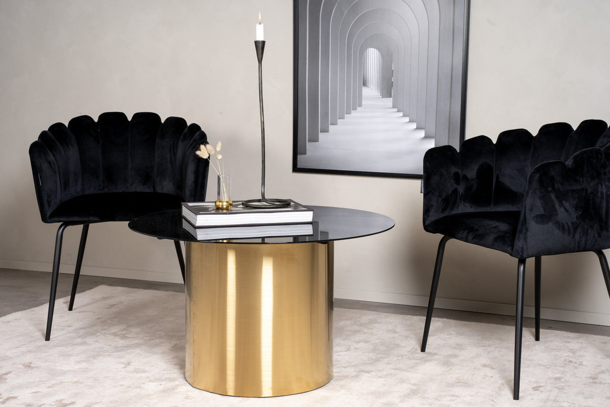 Ystad Beistelltisch in Schwarz präsentiert im Onlineshop von KAQTU Design AG. Beistelltisch ist von Furniture Fashion