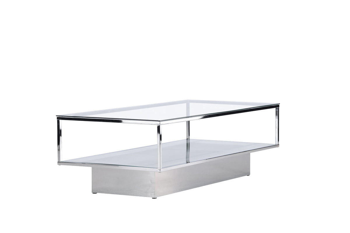 Maglehem Coffee Tisch in Transparent präsentiert im Onlineshop von KAQTU Design AG. Beistelltisch ist von Furniture Fashion