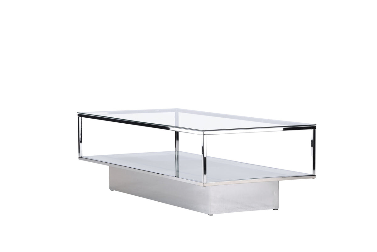 Maglehem Coffee Tisch in Transparent präsentiert im Onlineshop von KAQTU Design AG. Beistelltisch ist von Furniture Fashion