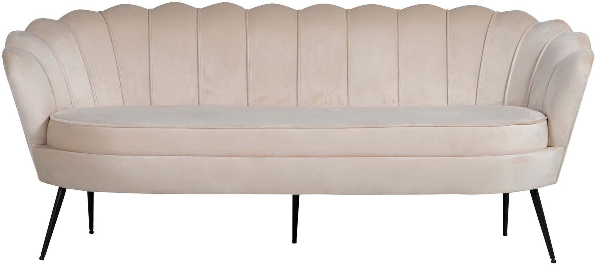 Calais Sofa in Beige präsentiert im Onlineshop von KAQTU Design AG. 3er Sofa ist von Venture Home