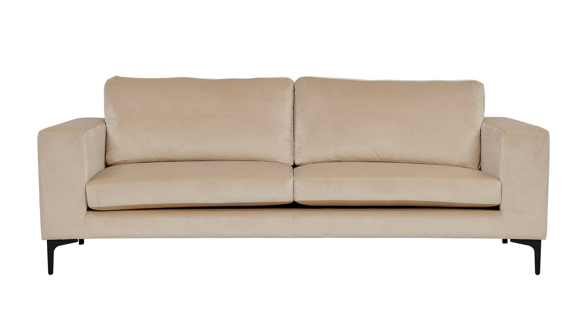 Bolero Sofa in Beige präsentiert im Onlineshop von KAQTU Design AG. 3er Sofa ist von Venture Home