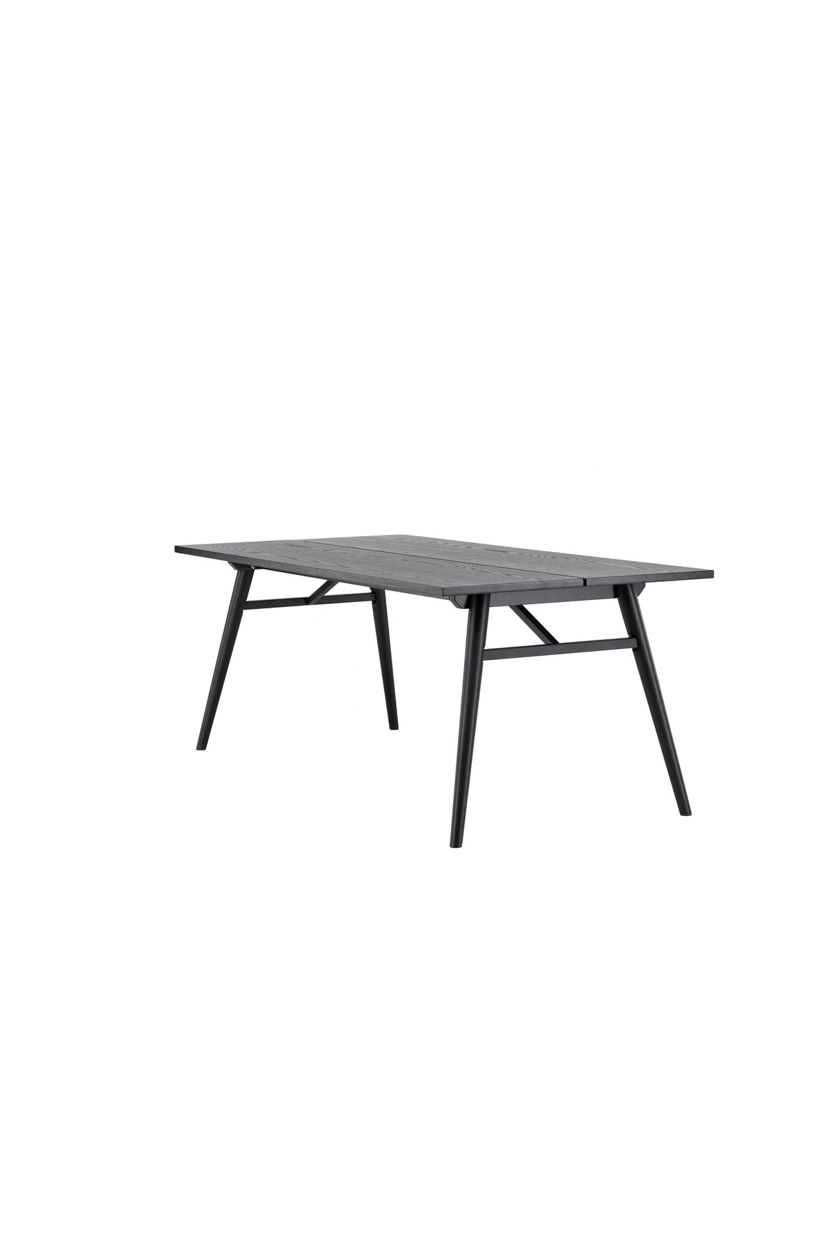 Sleek ausziehbarer Tisch in Schwarz präsentiert im Onlineshop von KAQTU Design AG. Esstisch ist von Venture Home