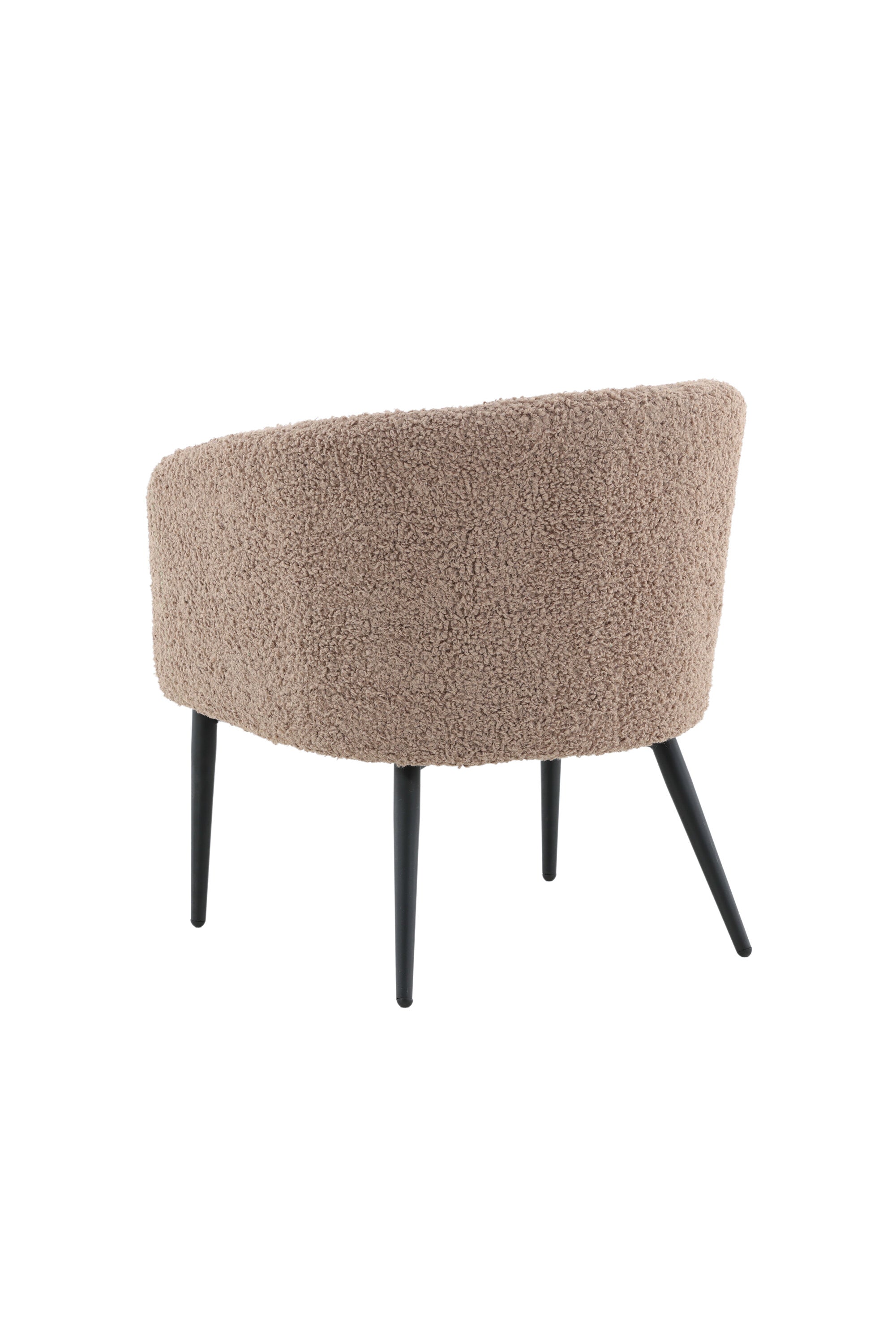 Fluffy Single Sofa in Braun präsentiert im Onlineshop von KAQTU Design AG. Sessel mit Armlehnen ist von Venture Home