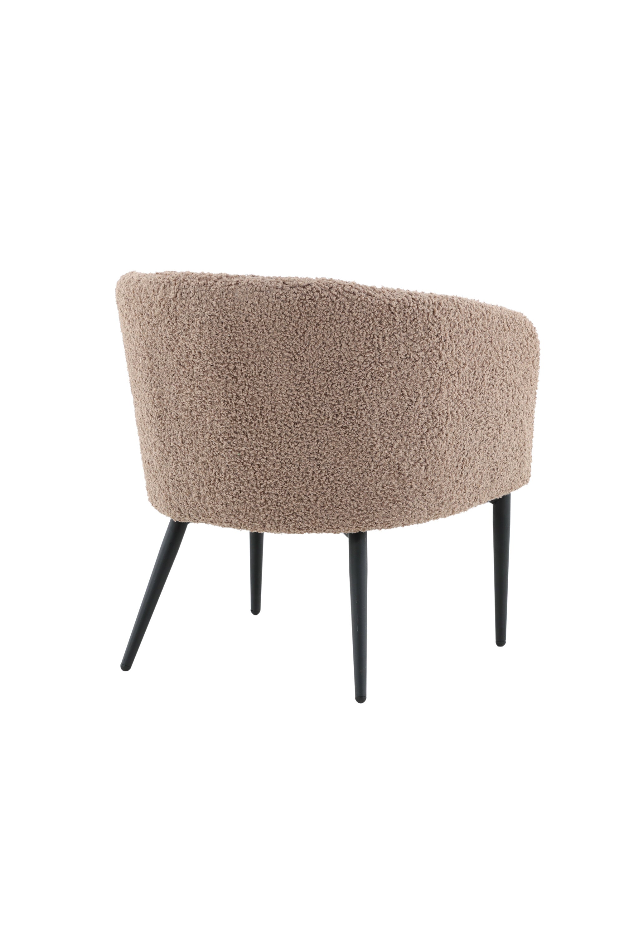 Fluffy Single Sofa in Braun präsentiert im Onlineshop von KAQTU Design AG. Sessel mit Armlehnen ist von Venture Home
