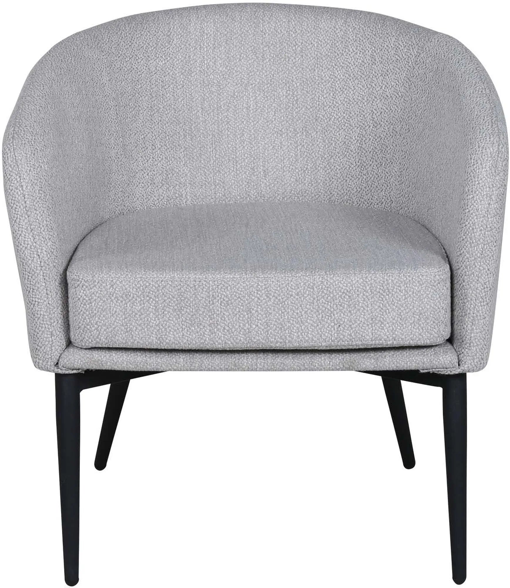 Stilvolles Fluffy Single Sofa in Schwarz – Entspannung pur erleben.