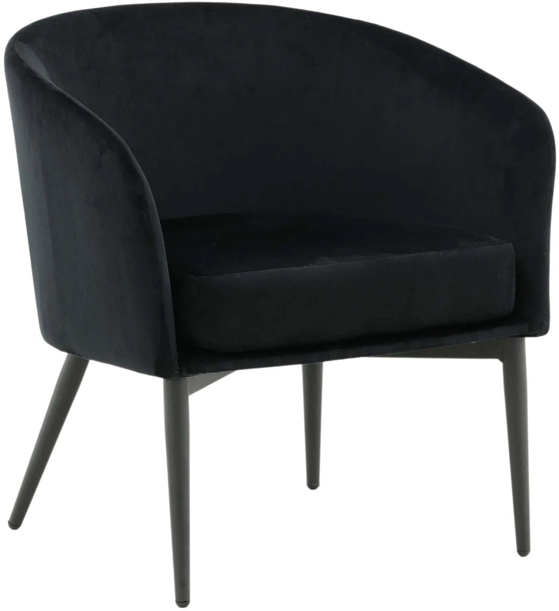 Stilvolles Fluffy Single Sofa in Schwarz von Venture Home entdecken.