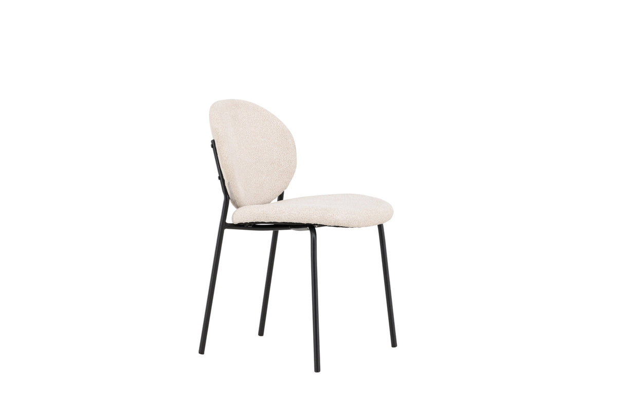 Vault Esszimmerstuhl in Beige präsentiert im Onlineshop von KAQTU Design AG. Stuhl ist von Venture Home