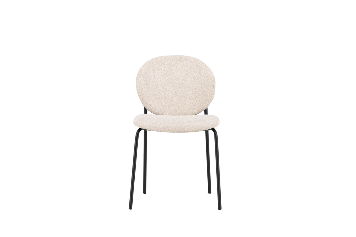 Vault Esszimmerstuhl in Beige präsentiert im Onlineshop von KAQTU Design AG. Stuhl ist von Venture Home