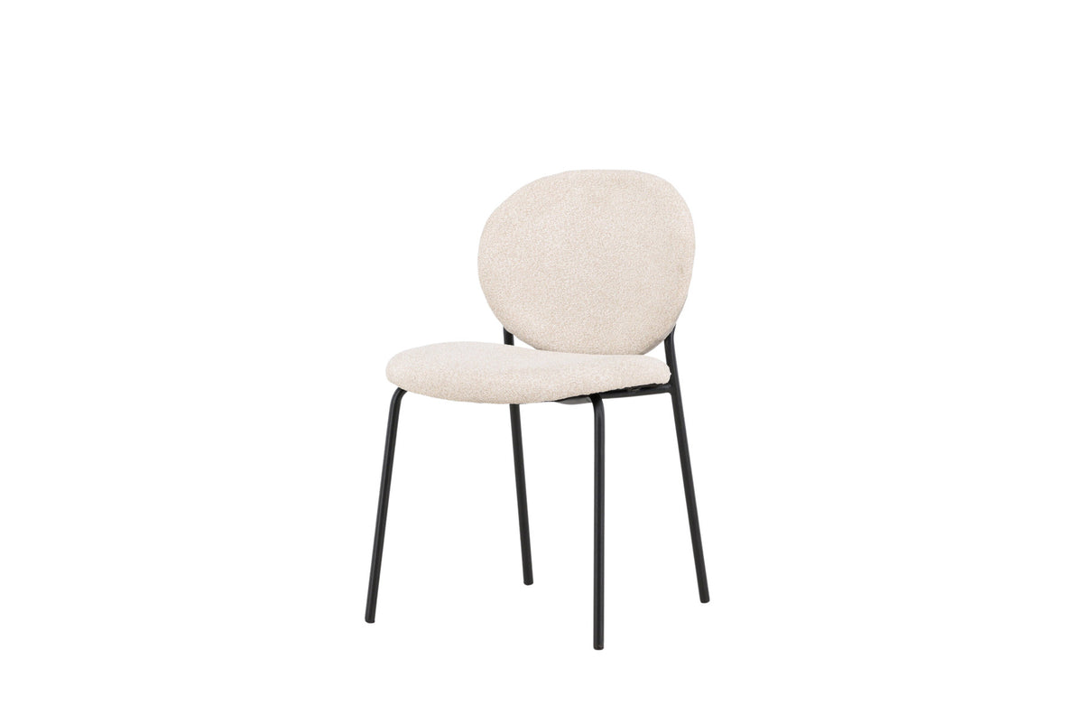 Vault Esszimmerstuhl in Beige präsentiert im Onlineshop von KAQTU Design AG. Stuhl ist von Venture Home