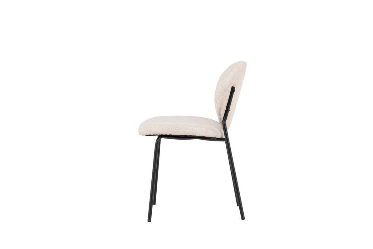 Vault Esszimmerstuhl in Beige präsentiert im Onlineshop von KAQTU Design AG. Stuhl ist von Venture Home