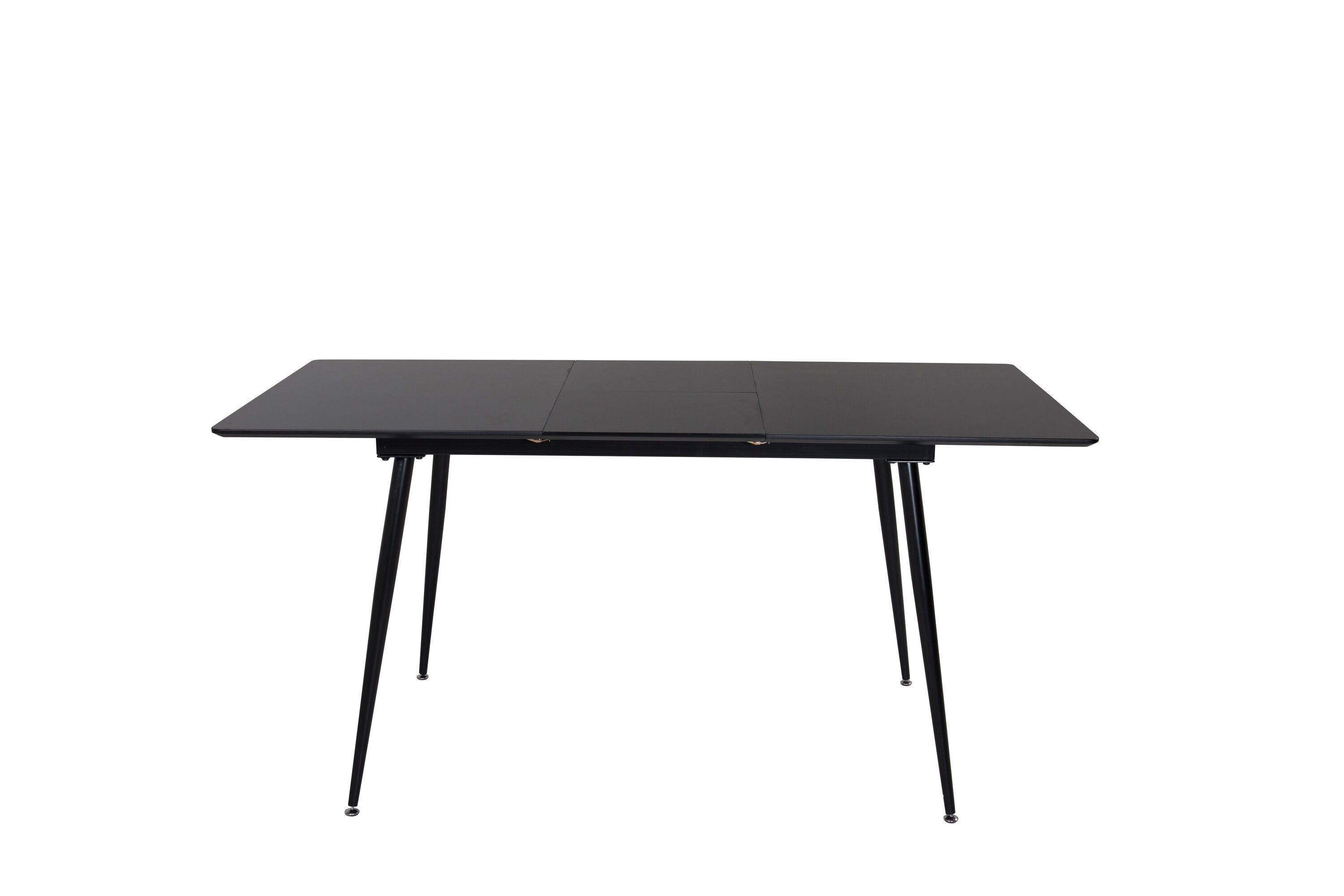 Silar ausziehbarer Esstisch in Schwarz präsentiert im Onlineshop von KAQTU Design AG. Esstisch ist von Venture Home