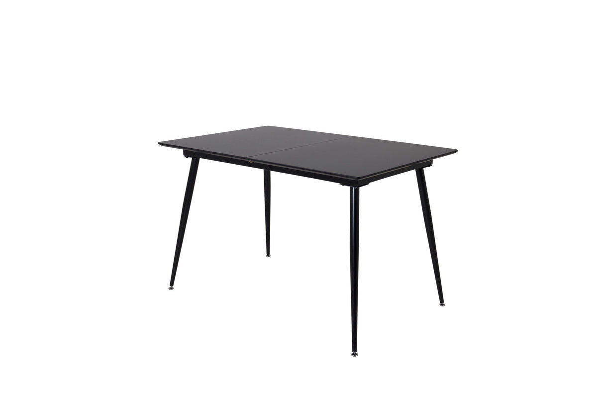 Silar ausziehbarer Esstisch in Schwarz präsentiert im Onlineshop von KAQTU Design AG. Esstisch ist von Venture Home