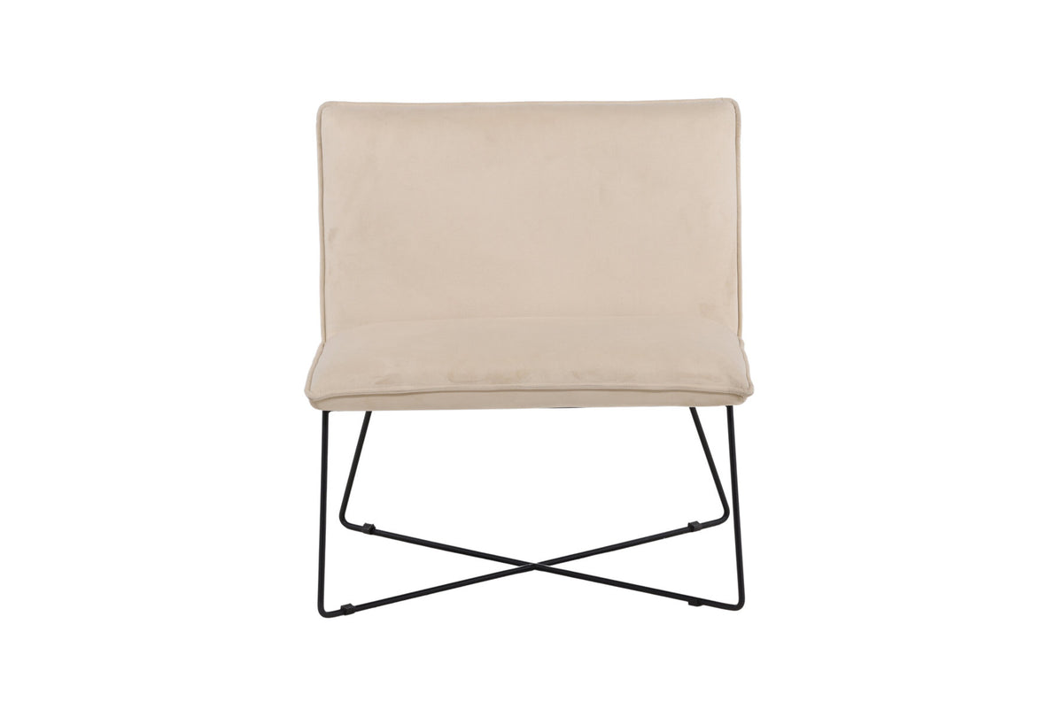 X-Lounge Sessel in Beige präsentiert im Onlineshop von KAQTU Design AG. Sessel ist von Venture Home