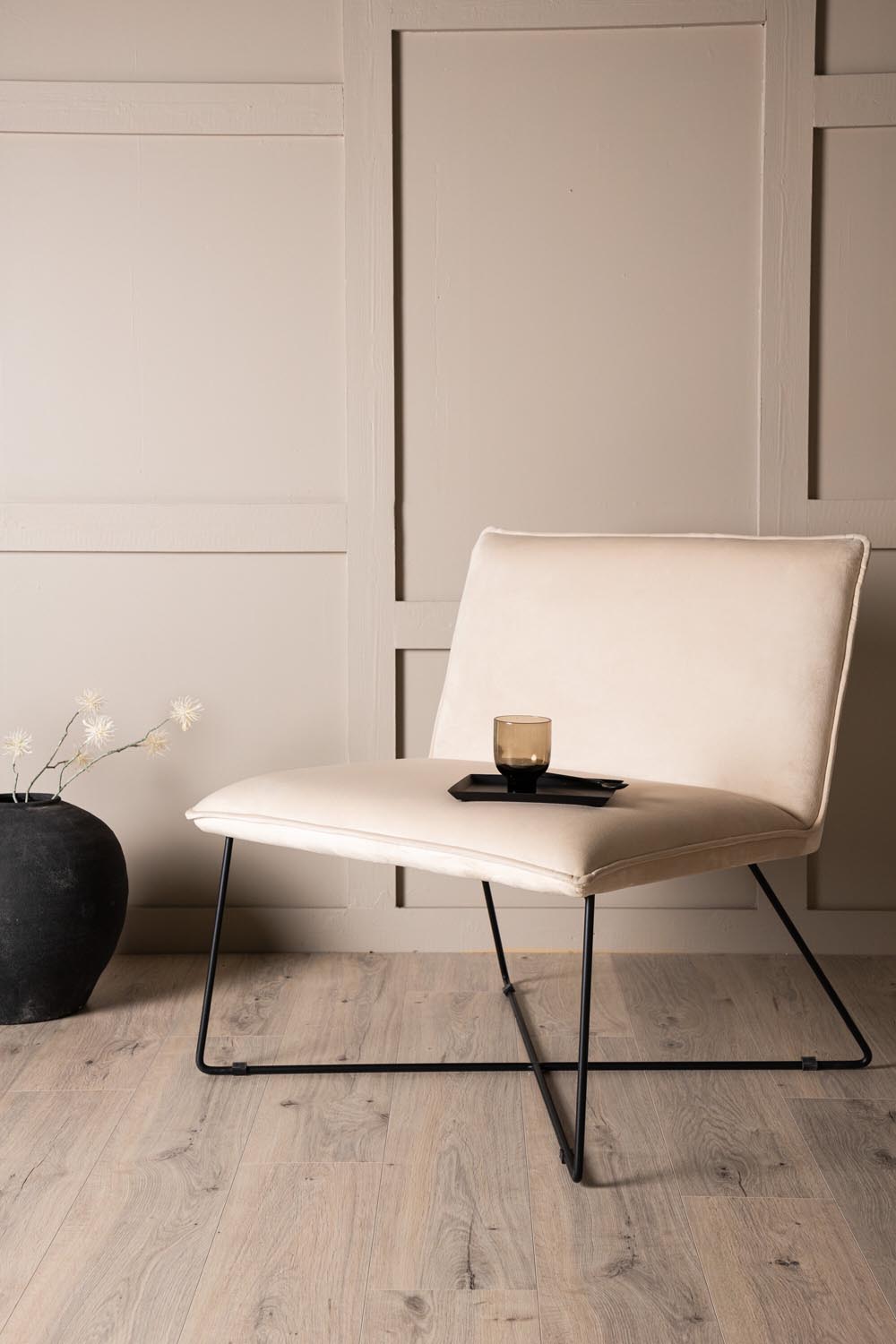 X-Lounge Sessel in Beige präsentiert im Onlineshop von KAQTU Design AG. Sessel ist von Venture Home