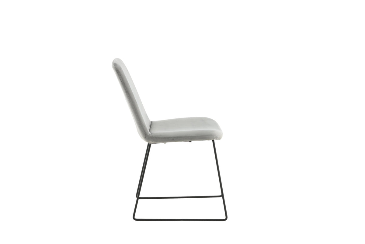Muce Stuhl in Grau präsentiert im Onlineshop von KAQTU Design AG. Stuhl ist von Venture Home