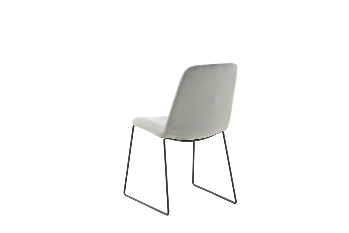 Muce Stuhl in Grau präsentiert im Onlineshop von KAQTU Design AG. Stuhl ist von Venture Home