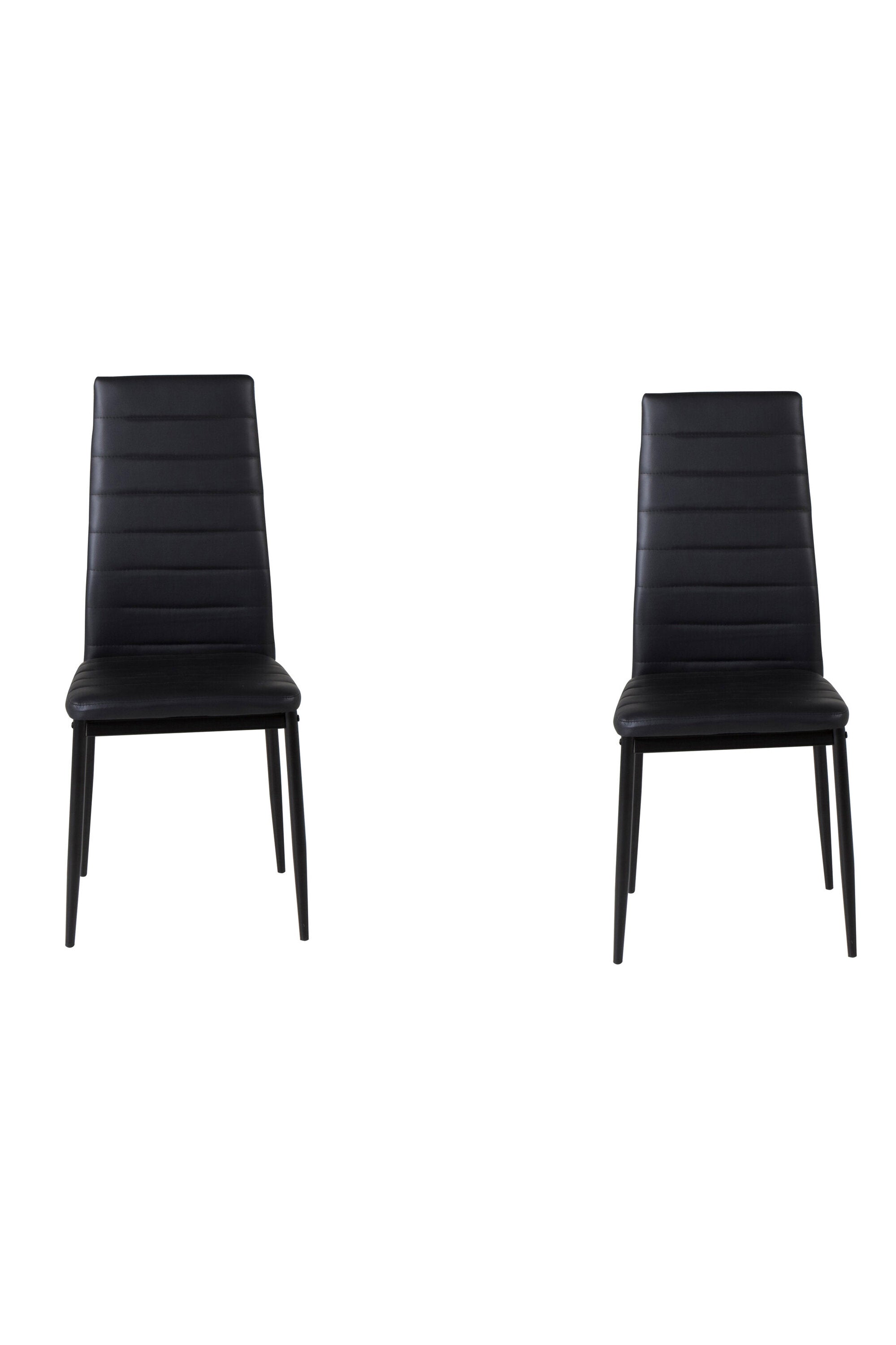 Slim Esszimmerstuhl in Schwarz präsentiert im Onlineshop von KAQTU Design AG. Stuhl ist von Venture Home