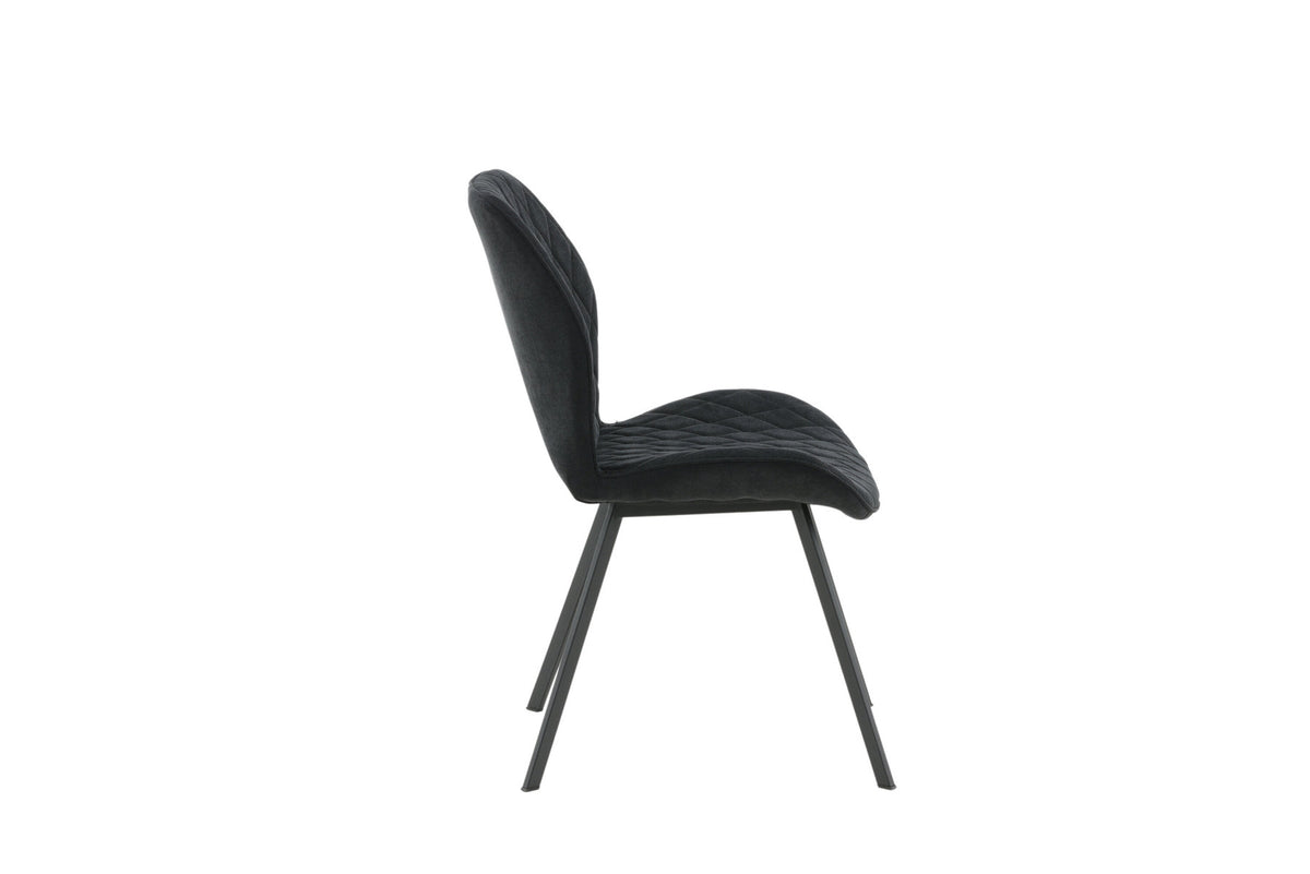 Gemma Stuhl in Schwarz präsentiert im Onlineshop von KAQTU Design AG. Stuhl ist von Venture Home