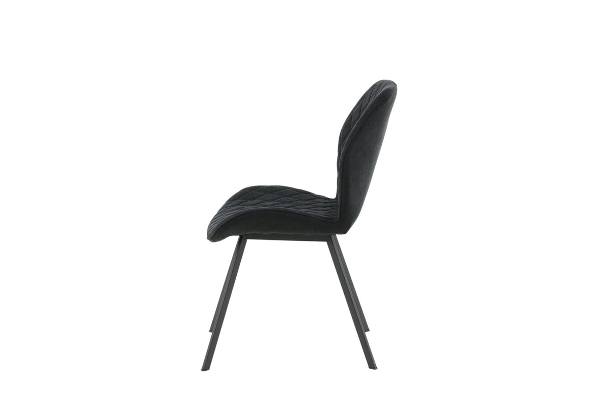 Gemma Stuhl in Schwarz präsentiert im Onlineshop von KAQTU Design AG. Stuhl ist von Venture Home