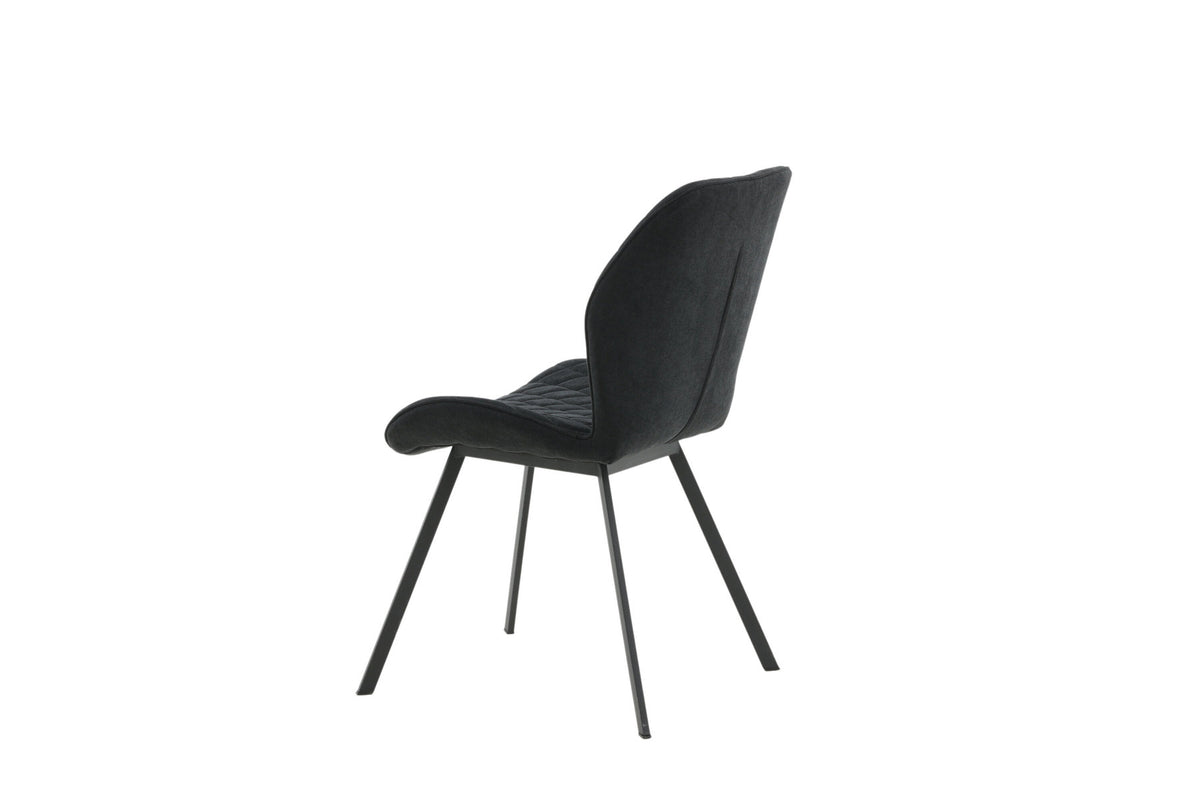 Gemma Stuhl in Schwarz präsentiert im Onlineshop von KAQTU Design AG. Stuhl ist von Venture Home