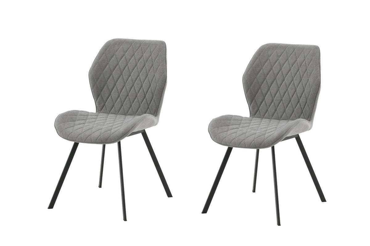 Gemma Stuhl in Grau präsentiert im Onlineshop von KAQTU Design AG. Stuhl ist von Venture Home