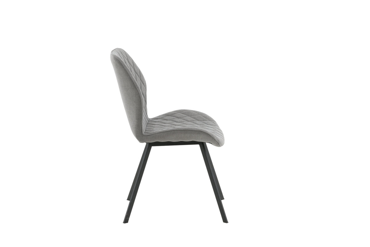 Gemma Stuhl in Grau präsentiert im Onlineshop von KAQTU Design AG. Stuhl ist von Venture Home