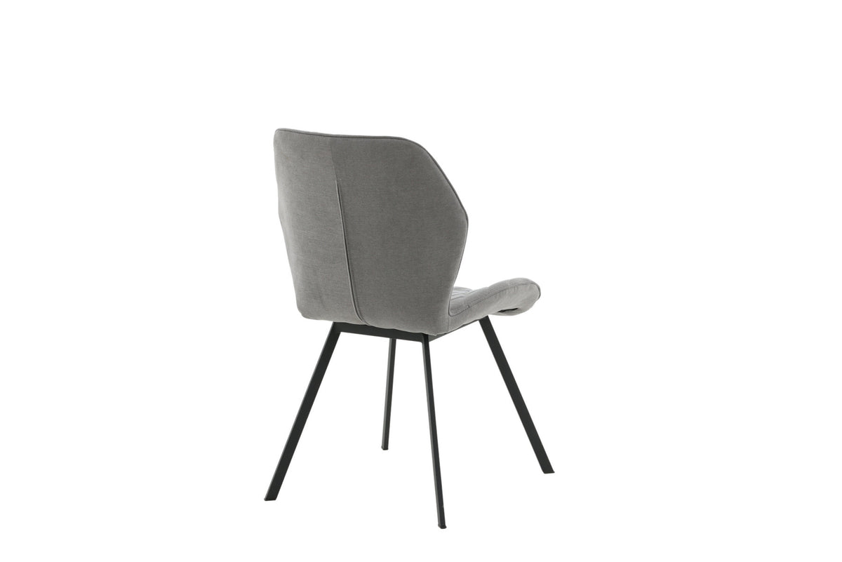 Gemma Stuhl in Grau präsentiert im Onlineshop von KAQTU Design AG. Stuhl ist von Venture Home