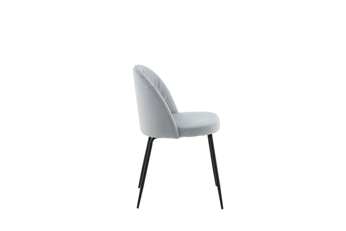 Wrinkles Stuhl in Grau präsentiert im Onlineshop von KAQTU Design AG. Schalenstuhl ist von Venture Home