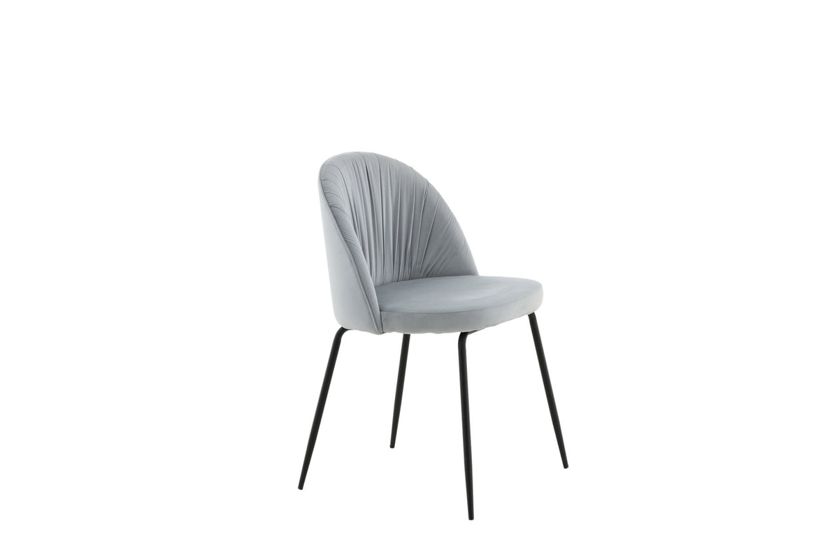 Wrinkles Stuhl in Grau präsentiert im Onlineshop von KAQTU Design AG. Schalenstuhl ist von Venture Home