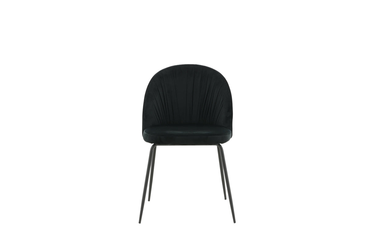 Wrinkles Stuhl in Schwarz präsentiert im Onlineshop von KAQTU Design AG. Schalenstuhl ist von Venture Home
