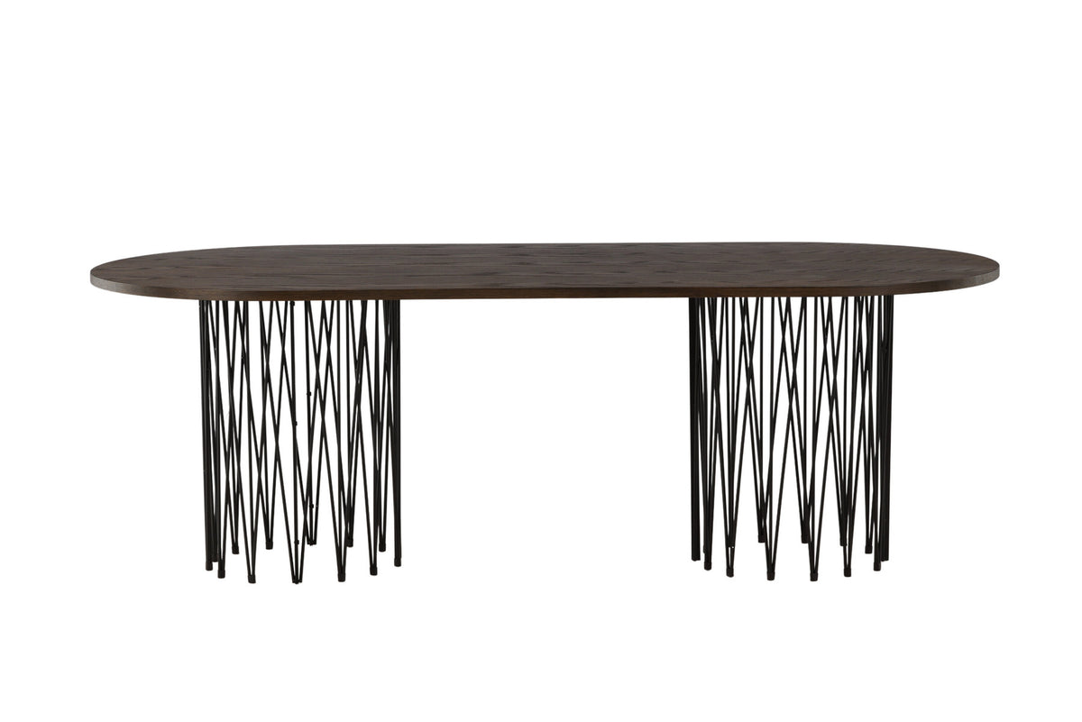 Stone Tisch in Mokka präsentiert im Onlineshop von KAQTU Design AG. Esstisch ist von Furniture Fashion