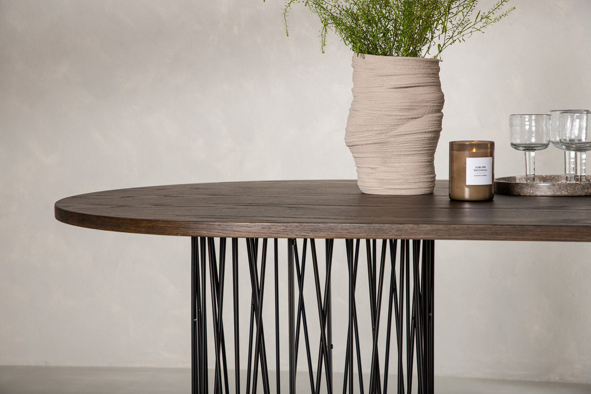 Stone Tisch in Mokka präsentiert im Onlineshop von KAQTU Design AG. Esstisch ist von Furniture Fashion