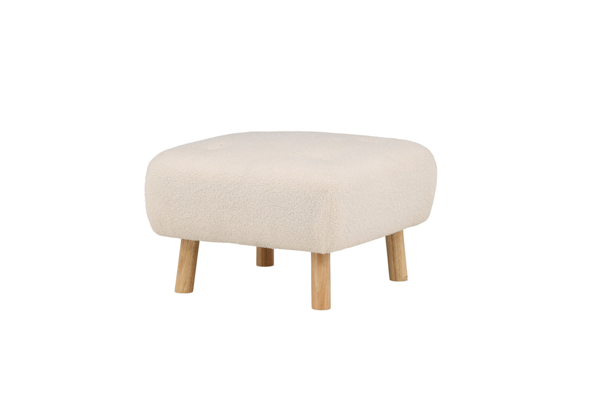 Salina Ottomane / Pouf in Weiss präsentiert im Onlineshop von KAQTU Design AG. Ottoman ist von Venture Home
