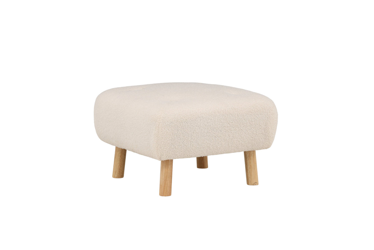 Salina Ottomane / Pouf in Weiss präsentiert im Onlineshop von KAQTU Design AG. Ottoman ist von Venture Home