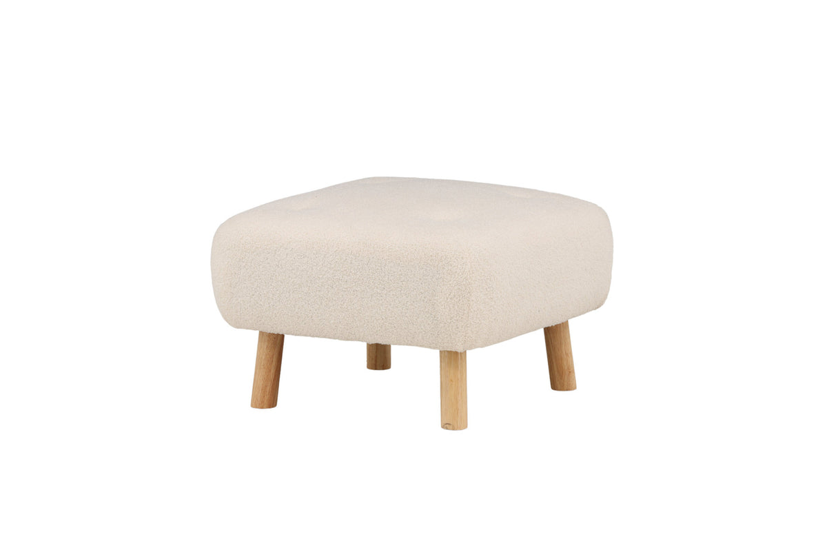 Salina Ottomane / Pouf in Weiss präsentiert im Onlineshop von KAQTU Design AG. Ottoman ist von Venture Home