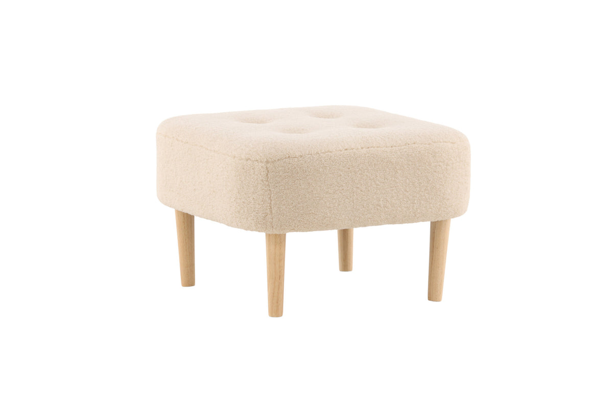Salina Ottomane / Pouf in Weiss präsentiert im Onlineshop von KAQTU Design AG. Pouf ist von Venture Home