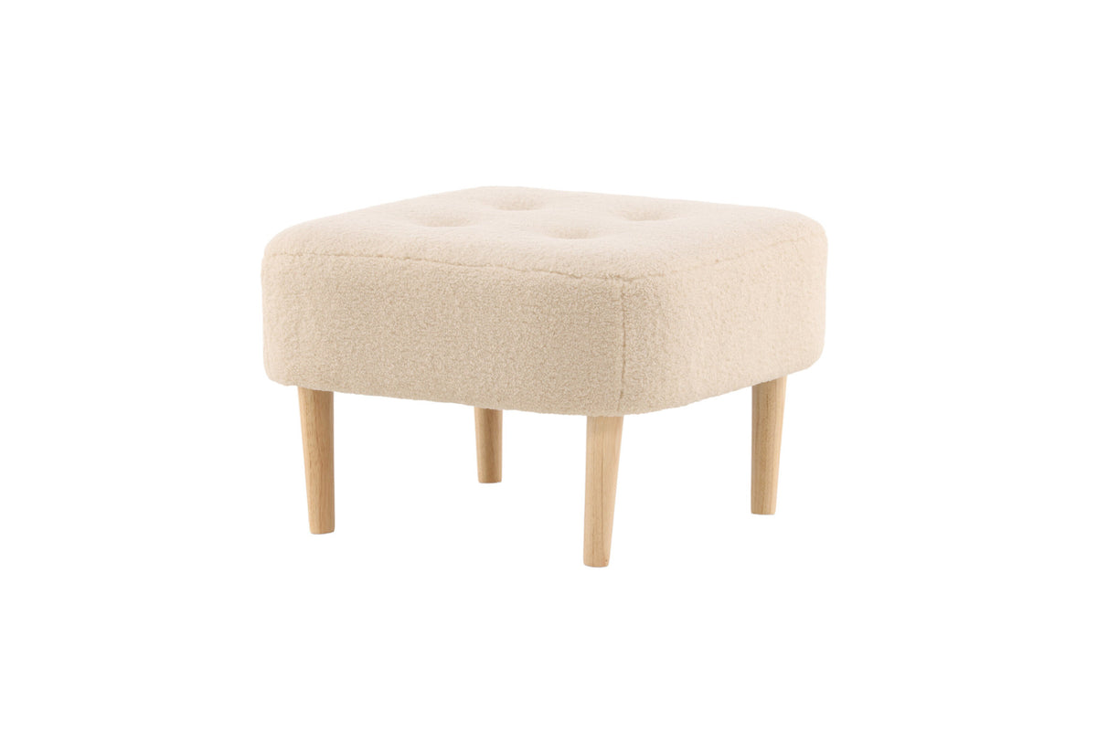 Salina Ottomane / Pouf in Weiss präsentiert im Onlineshop von KAQTU Design AG. Pouf ist von Venture Home