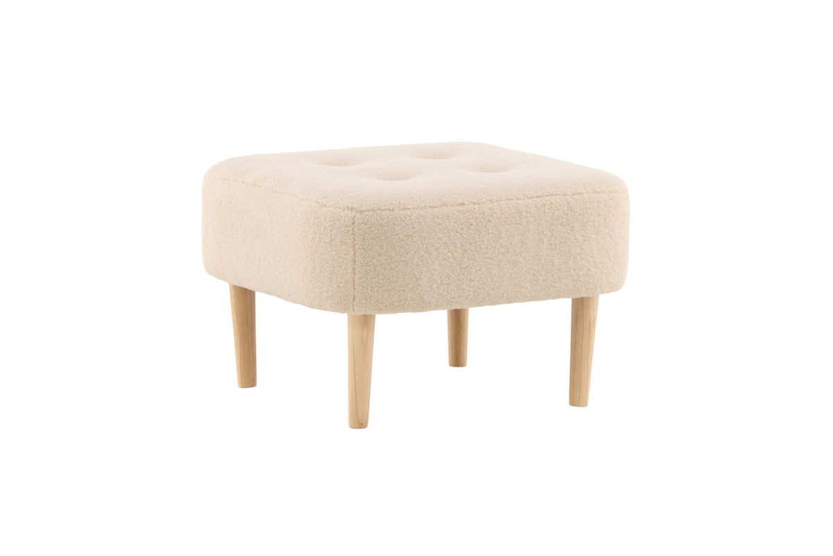 Salina Ottomane / Pouf in Weiss präsentiert im Onlineshop von KAQTU Design AG. Pouf ist von Venture Home